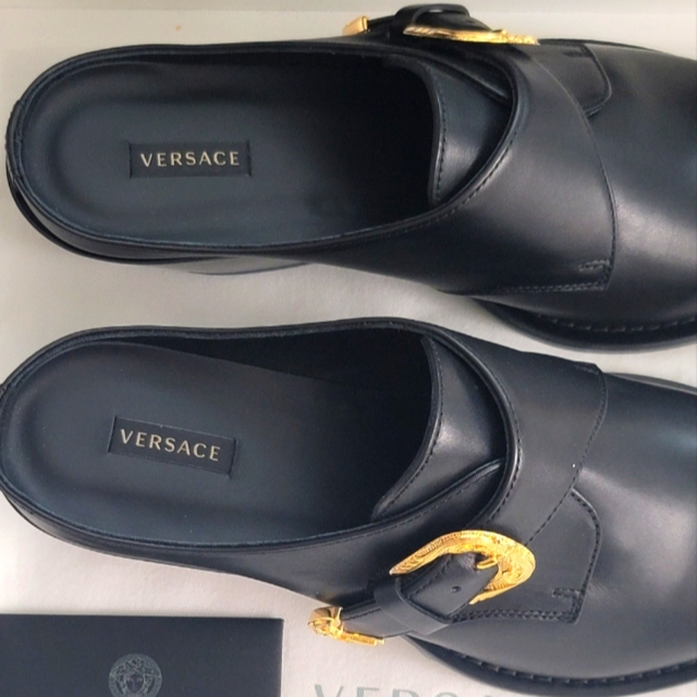 💥  HP - VERSACE MULES SHOES 💥 - Picture 3 of 11